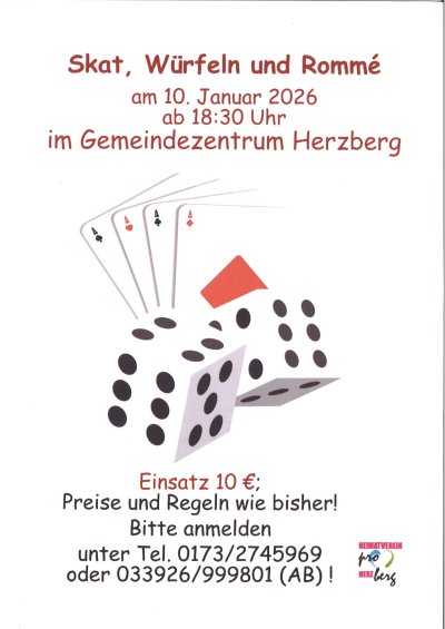 Würfelabend Herzberg