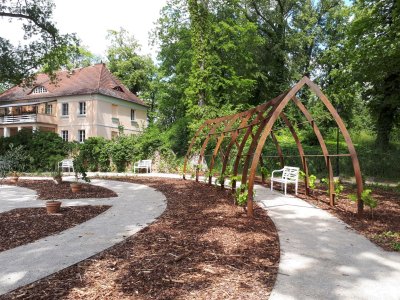 kloster Garten des Buches