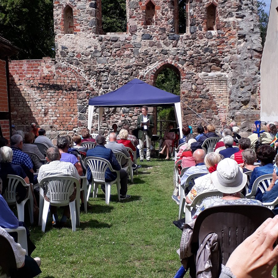 Lesung Huber Klosterruine